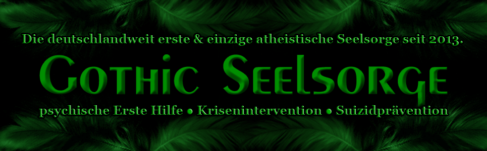 Webseitenheader der Gothic Seelsorge